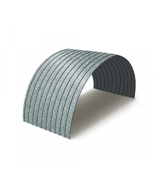 Профнастил С18ПГ-0.9, Ширина-1100, Оцинкованный