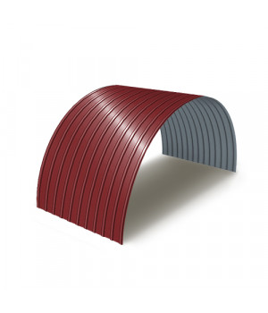 Профнастил С18ПГ-0.7, Ширина-1100, Полиэстер RAL3011