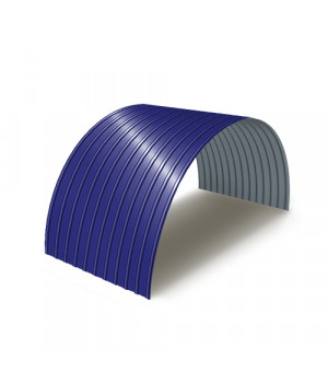 Профнастил С18ПГ-0.7, Ширина-1100, Полиэстер RAL5002