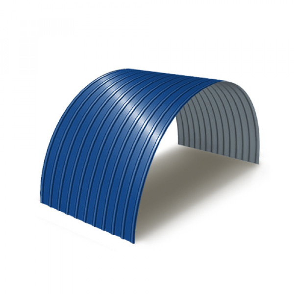 Профнастил С18ПГ-0.7, Ширина-1100, Полиэстер RAL5005