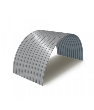 Профнастил С18ПГ-0.55, Ширина-1100, Полиэстер RAL7004