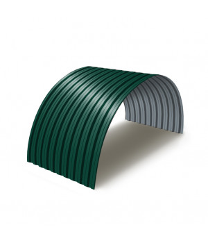 Профнастил C21ПГ-0.7, Ширина-1000, RAL6005 Полиэстер