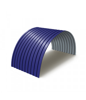 Профнастил C21ПГ-0.5, Ширина-1000, RAL5002 Полиэстер