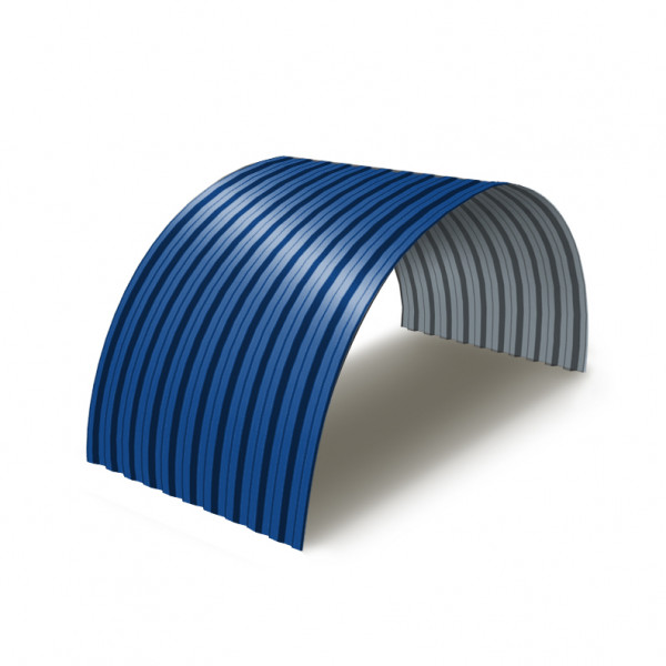 Профнастил C21ПГ-0.4, Ширина-1000, RAL5005 Полиэстер