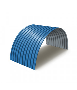 Профнастил C21ПГ-0.5, Ширина-1000, RAL5015 Полиэстер