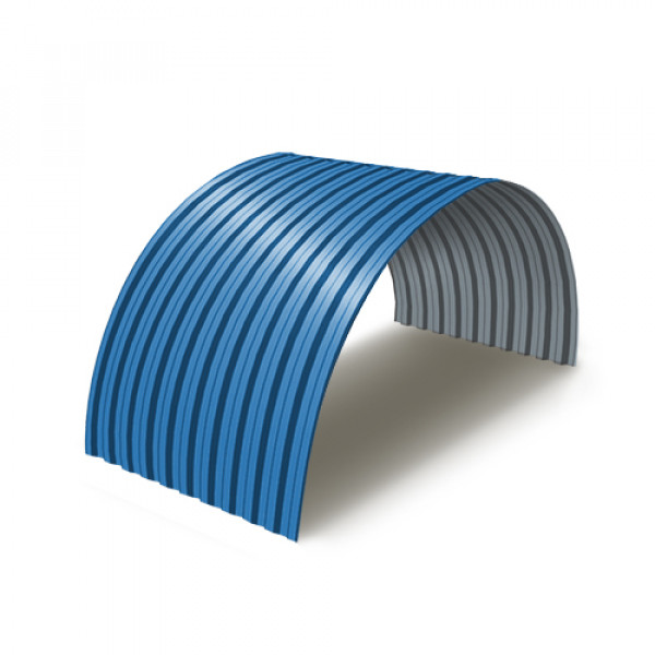 Профнастил C21ПГ-0.5, Ширина-1000, RAL5015 Полиэстер