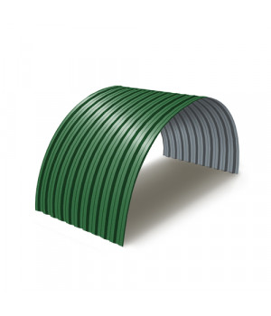 Профнастил C21ПГ-0.5, Ширина-1000, RAL6002 Полиэстер