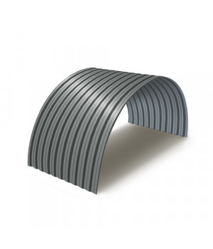 Профнастил C21ПГ-0.45, Ширина-1000, RAL7005 Полиэстер