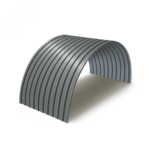 Профнастил C21ПГ-0.45, Ширина-1000, RAL7005 Полиэстер