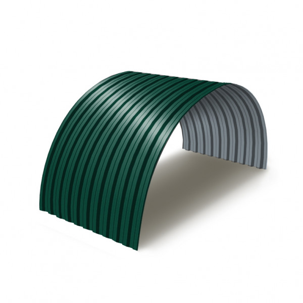 Профнастил C21ПГ-0.5, Ширина-1000, RAL6005 Полиэстер