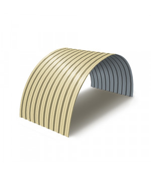 Профнастил C21ПГ-0.7, Ширина-1000, RAL1014 Полиэстер