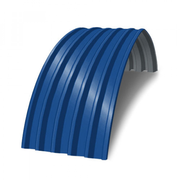 Профнастил С44ПГ-0.5, Ширина-1000, RAL 5005, Полиэстер