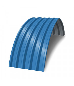 Профнастил С44ПГ-0.5, Ширина-1000, RAL 5015, Полиэстер