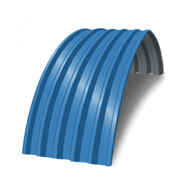 Профнастил С44ПГ-0.5, Ширина-1000, RAL 5015, Полиэстер