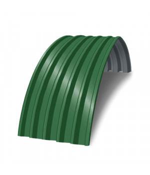 Профнастил С44ПГ-0.5, Ширина-1000, RAL 6002, Полиэстер