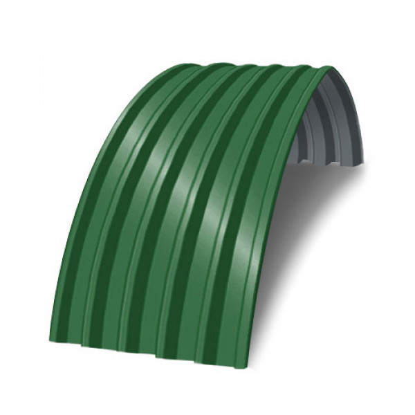 Профнастил С44ПГ-0.5, Ширина-1000, RAL 6002, Полиэстер