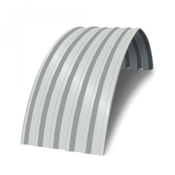 Профнастил С44ПГ-0.5, Ширина-1000, RAL 7047, Полиэстер