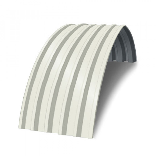 Профнастил С44ПГ-0.5, Ширина-1000, RAL 9003, Полиэстер