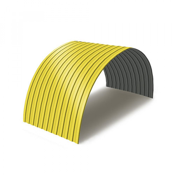 Профнастил СС10ПГ-0.5, Ширина-1100, RAL 1018, Полиэстер