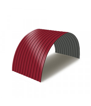 Профнастил СС10ПГ-0.45, Ширина-1100, RAL 3003, Полиэстер