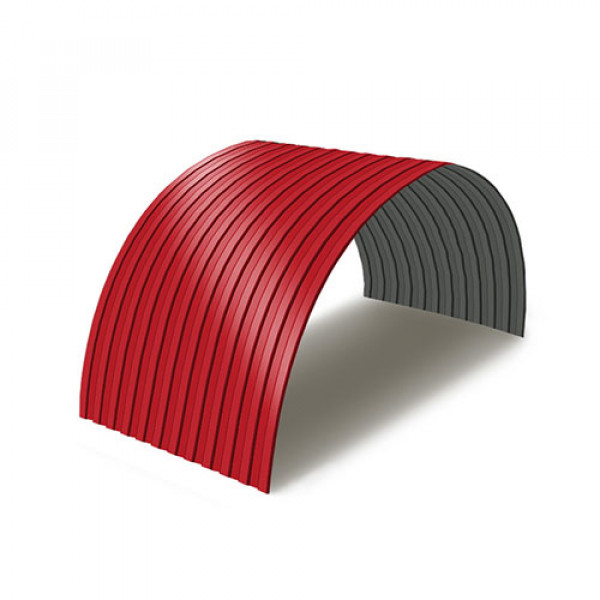 Профнастил СС10ПГ-0.45, Ширина-1100, RAL 3020, Полиэстер