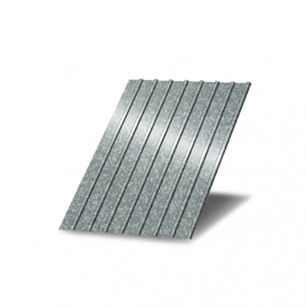 Профнастил С18- 0,55 оцинкованный с нестандартной шириной 0,8м