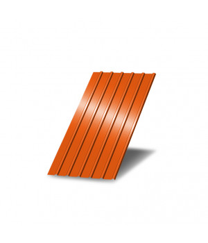 Профнастил С18- 0,45 окрашенный с нестандартной шириной 0,6м