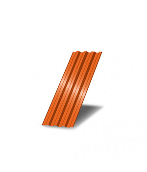 Профнастил C21-0,45 окрашенный с нестандартной шириной 0,4м