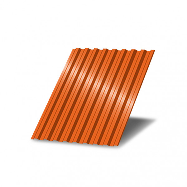 Профнастил C21-0,45 окрашенный с нестандартной шириной 0,9м