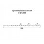 Профнастил C21-0,4 оцинкованный с нестандартной шириной 0,9м