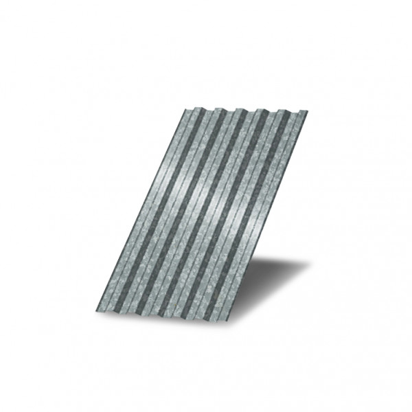 Профнастил C21-0,4 оцинкованный с нестандартной шириной 0,6м