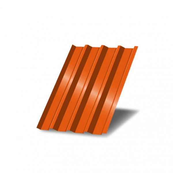 Профнастил С44-0,45 окрашенный с нестандартной шириной 0,8м