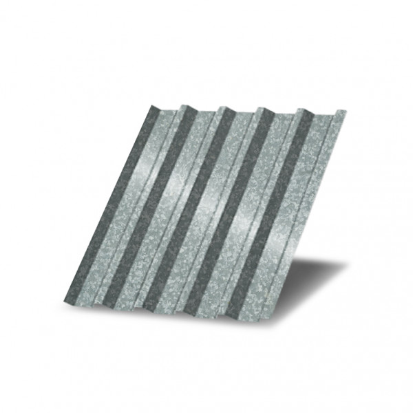 Профнастил С44-0,4 оцинкованный с нестандартной шириной 1м