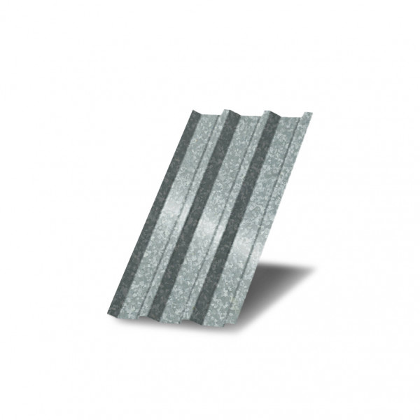 Профнастил С44-0,6 оцинкованный с нестандартной шириной 0,6м