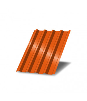 Профнастил С44-0,45 окрашенный с нестандартной шириной 0,9м