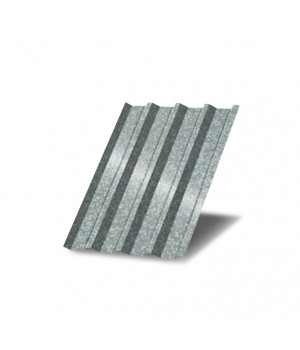 Профнастил С44-0,65 оцинкованный с нестандартной шириной 0,8м