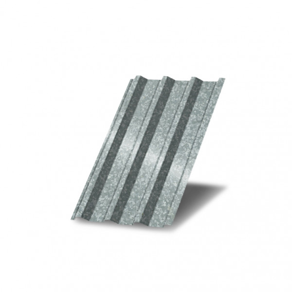 Профнастил С44-0,6 оцинкованный с нестандартной шириной 0,7м