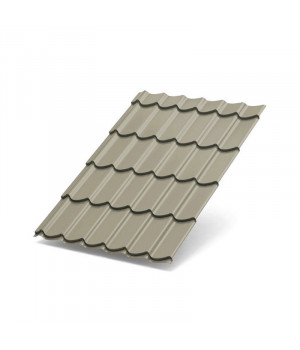 Металлочерепица Макси-0.45, Полиэстер RAL1035