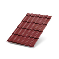 Металлочерепица Макси-0.4, Полиэстер RAL3011