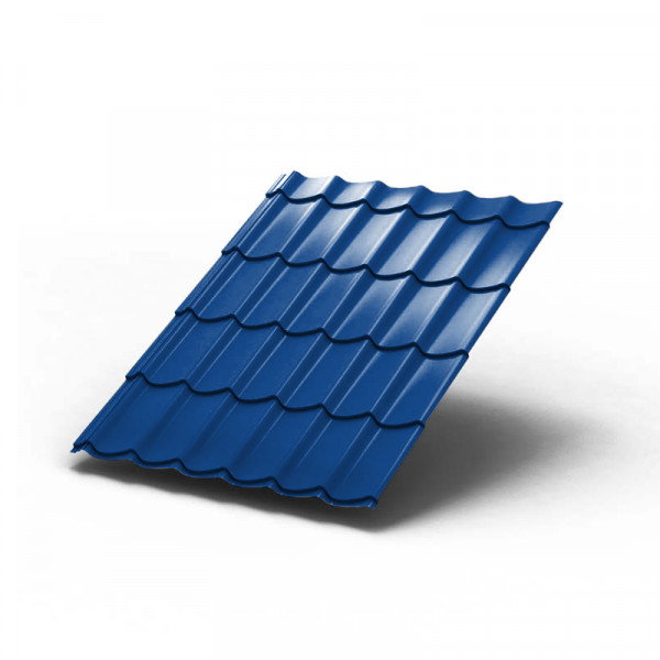 Металлочерепица Макси-1100-0.5, RAL5005 Полиэстер