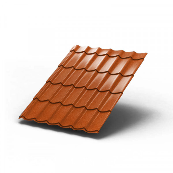 Металлочерепица Макси-1100-0.5, Copper/Copper AGNETA-20