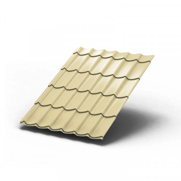 Металлочерепица Монтеррей-1100-0.5 RAL1014 Полиэстер