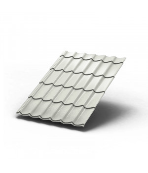 Металлочерепица Монтеррей-1100-0.5 RAL9002 Norman