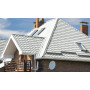 Металлочерепица Монтеррей-1100-0.4 RAL9003 Полиэстер