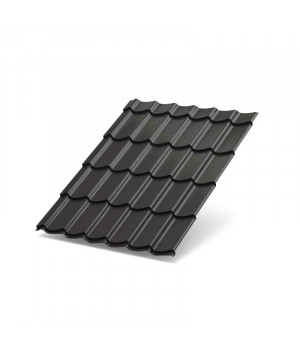 Металлочерепица Супермонтеррей-1100-0.45 Полиэстер RR32