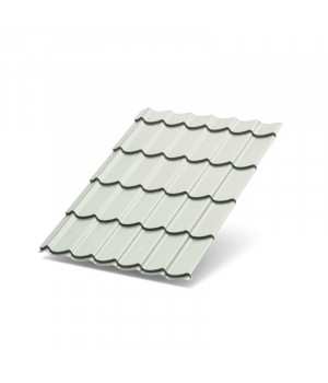 Металлочерепица Супермонтеррей-1100-0.5 Norman RAL9002