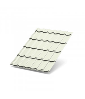 Металлочерепица Супермонтеррей-1100-0.5 PURMAN RAL9010