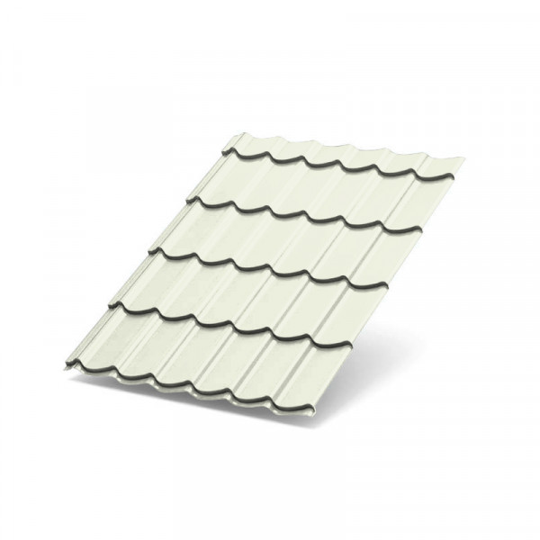 Металлочерепица Супермонтеррей-1100-0.5 PURMAN RAL9010