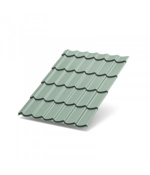 Металлочерепица Супермонтеррей-1100-0.5 PURMAN Tourmalin