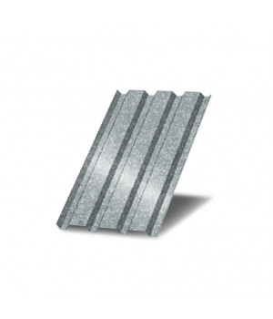 Профнастил МП35-0,35 оцинкованный с нестандартной шириной 0,7м